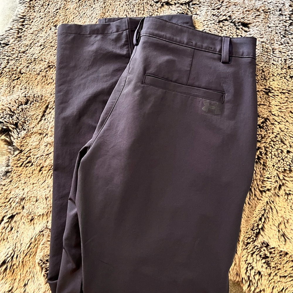 Under Armour Men's Dark Blue Gold Pant